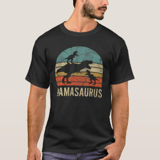 T-shirt Maman Maman Mama Dinosaur Drôle 2 Mamasaurus deux
