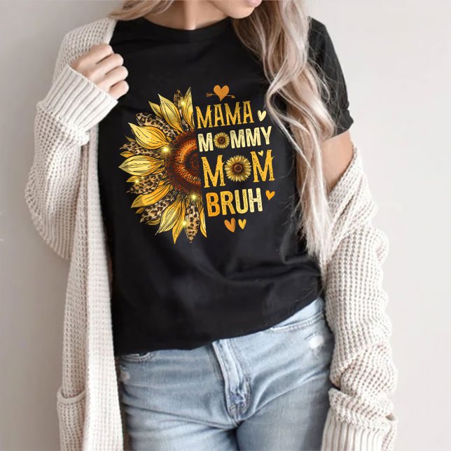 T-shirt Maman Maman Maman Maman Bruh Chemise, Maman Et Moi (Créateur téléchargé)