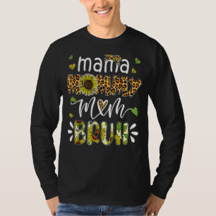 T-shirt Maman Maman Maman Maman Bruh Retro Maman Et Moi Ma