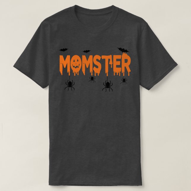 T-shirt Maman Maman Maman Maman Monster N Drôle Mère Momst (Design devant)
