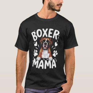 T-shirt Maman, maman propriétaire de chien