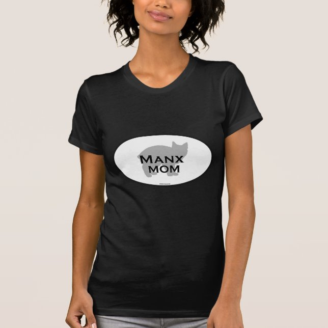 T-shirt Maman mannoise (Devant)