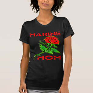 T-shirt Maman marine