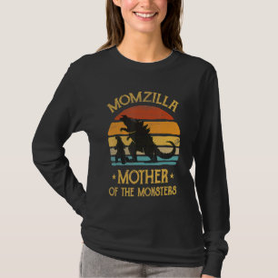 T-shirt Maman Mère Des Monstres Femmes Halloween Noël M