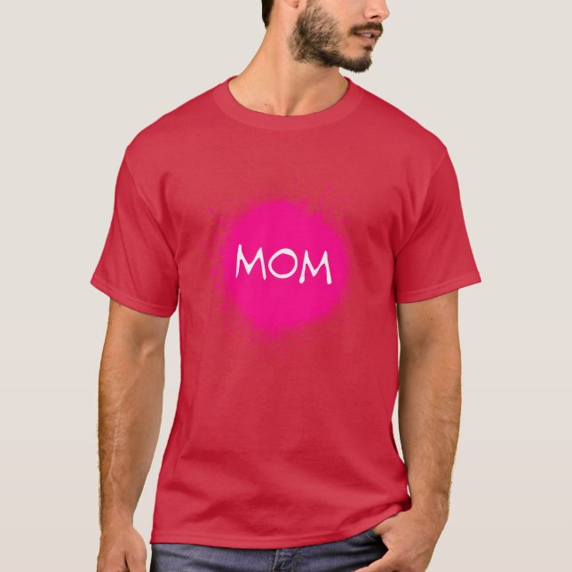 T-shirt Maman Mère Fête garçon (Devant)