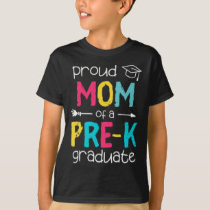 T-shirt Maman Mère Prek Famille préscolaire Correspondance