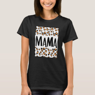T-shirt Maman Mignonne Fils Fille Mère Maman Mère Léopard