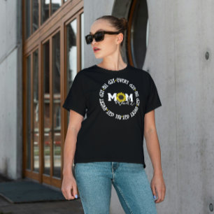 T-shirt Maman Mode tournesol - Toute la journée Maman vie