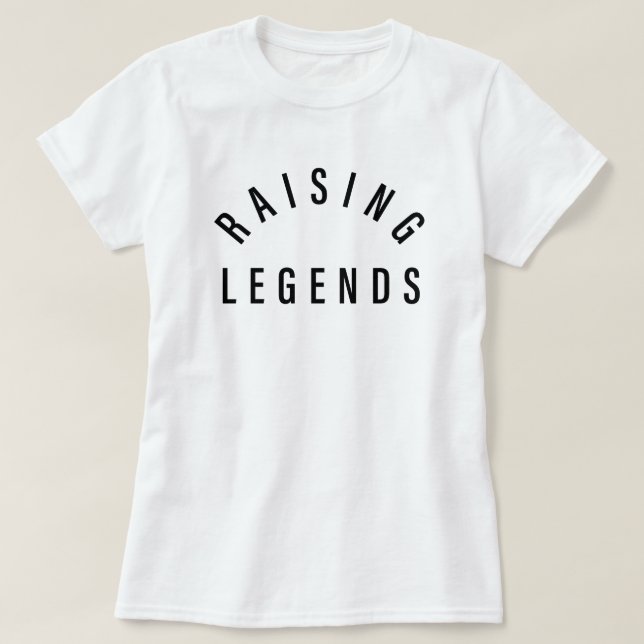 T-shirt Maman moderne | Raising Legends Mère's Day Cadeau (Design devant)