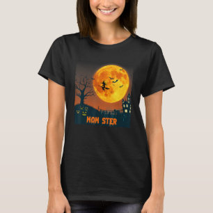 T-shirt Maman Momster Halloween Maman Ster Mères En Furie