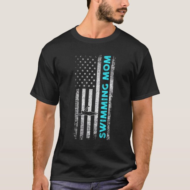T-shirt Maman nage (Devant)
