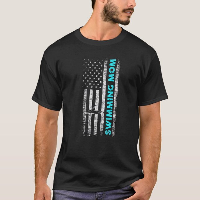 T-shirt Maman nage (Devant)