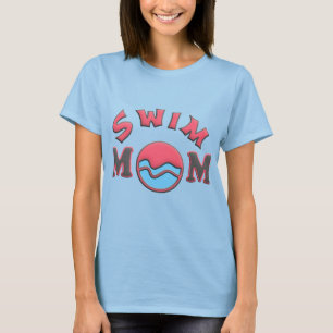 T-shirt maman nage