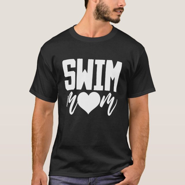 T-shirt Maman nageuse (Devant)