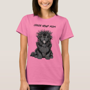 T-shirt Maman Newf folle de Notta Bear