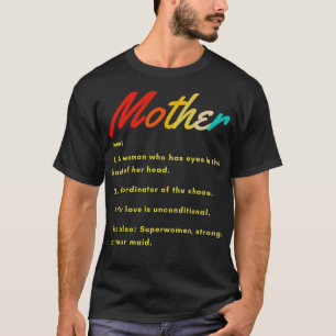 T-shirt Maman Noun Définition Maman Maman Maman Signifie D