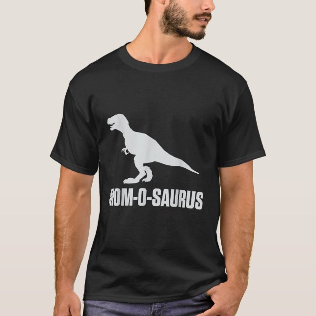 T-shirt Maman O Saurus Dinosaur cadeau d'anniversaire pour (Devant)