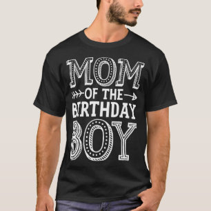 T-shirt Maman of the Birthday Boy Funny Mother Mama Family