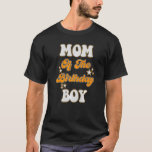T-shirt Maman of the Birthday-Boy Funny Mother Mama Family<br><div class="desc">Maman of the Birthday-Boy Funny Mother Mama Family Matching Premium_1.</div>