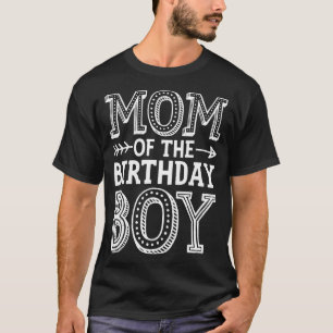 T-shirt Maman of the Birthday Boy Funny Mother Mama Family