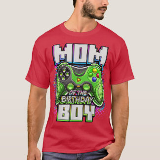 T-shirt Maman of the Birthday Boy Matching Video Game Birt