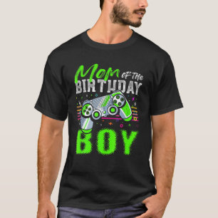 T-shirt Maman Of The Birthday Boy Vidéo Jeu Anniversaire D