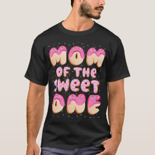 T-shirt Maman Of The Sweet One 1st Birthday pièce de beign