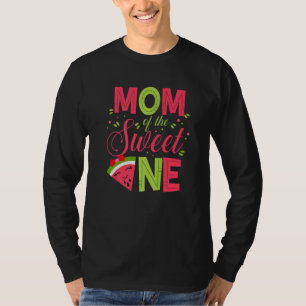 T-shirt Maman Of The Sweet One Watermelon Mommy Mama 1er B