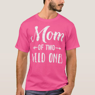 T-shirt Maman of the wild ones for mother of daughters and