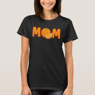 T-shirt Maman Orange Fruit d'été maman maman Fruitative