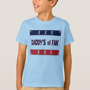 T-shirt Maman ou papa # 1 fan
