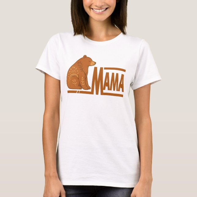 T-Shirt Maman Ours (Devant)