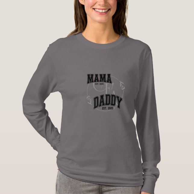 T-shirt Maman & Papa (Devant)