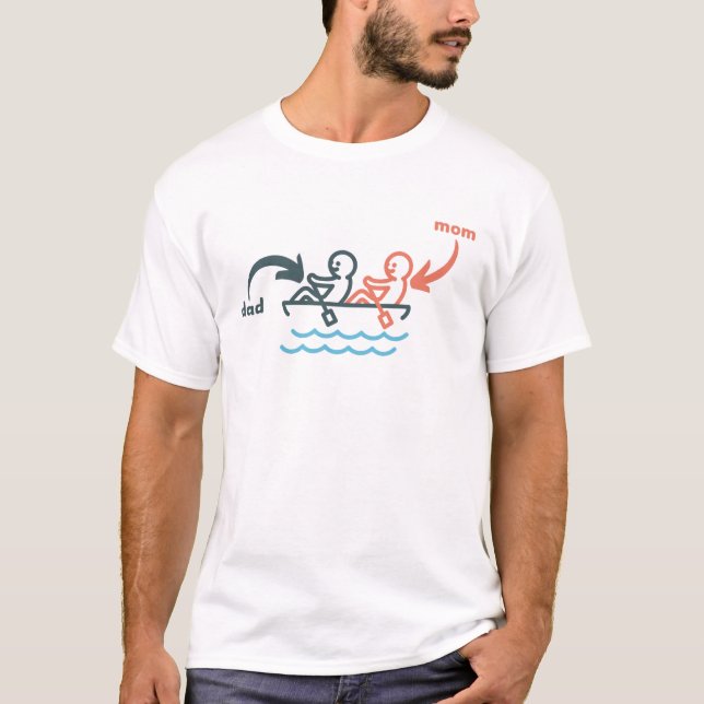 T-shirt Maman/Papa (Devant)