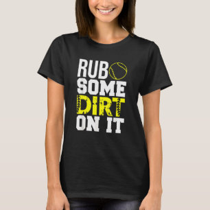 T-shirt Maman Papa A Frotté Un Peu De Chemin Sur Le Softba