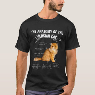 T-shirt Maman Papa Chat Persan Drôle Miaou