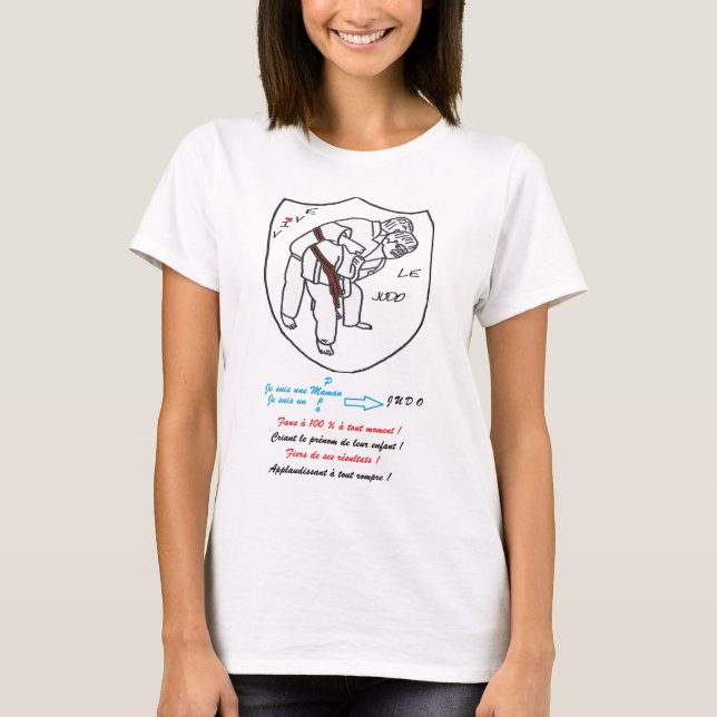 T-shirt MAMAN PAPA FANS JUDO.png (Devant)