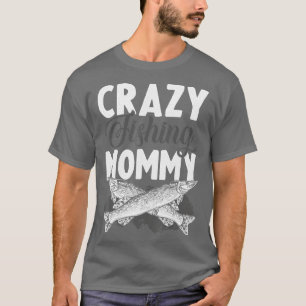 T-shirt Maman Pêche Buddy Funny Fly Pêche Costume maman