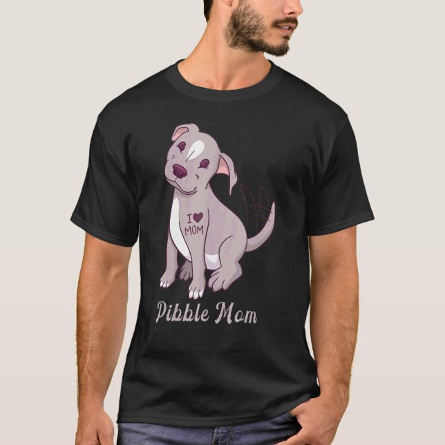 T-shirt Maman Pibble (Devant)