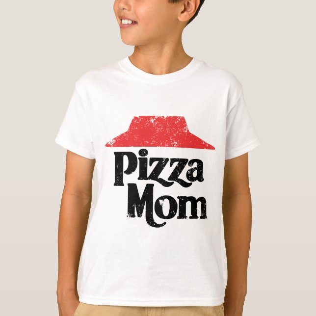 T-shirt Maman Pizza Chef Drôle Nourriture Pun (Devant)
