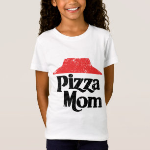 T-Shirt Maman Pizza Chef Drôle Nourriture Pun