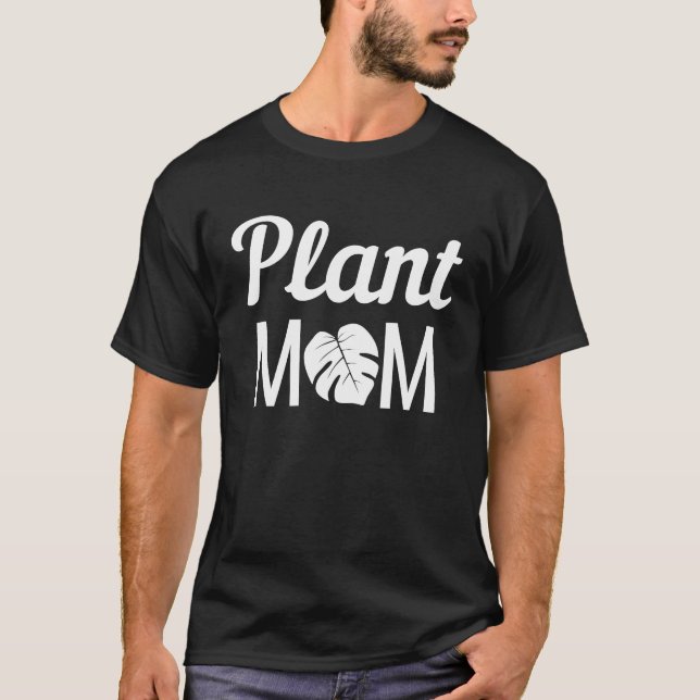 T-shirt Maman plante (Devant)