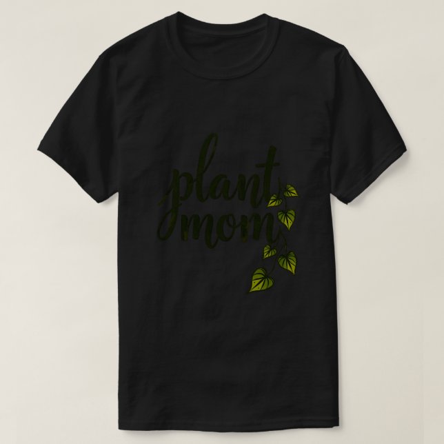 T-shirt Maman plante (Design devant)