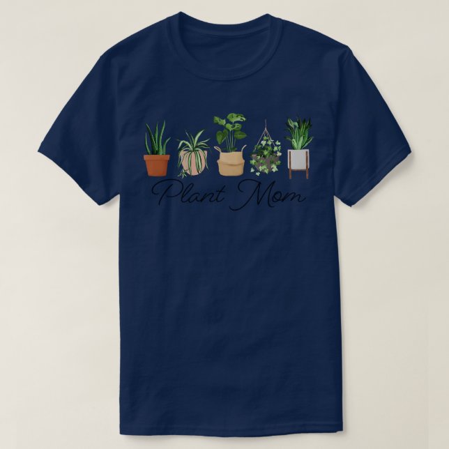 T-shirt maman plante (Design devant)