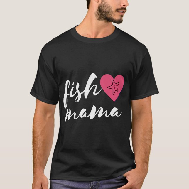 T-shirt Maman poisson 2 (Devant)