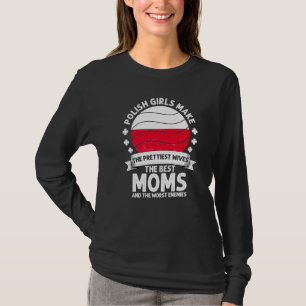 T-shirt Maman polonaise Pologne Fête des Mères Mama Polono