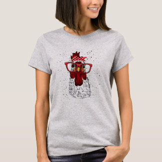 T-shirt Maman poule
