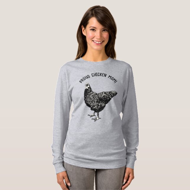 T-shirt Maman poule ! (Devant entier)