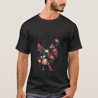 T-shirt Maman Poule Fête Des Mères Poulet Maman Fermière F