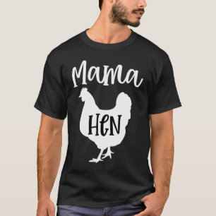 T-shirt Maman Poule Mignonne Poulet de Ranch en Flanelle M